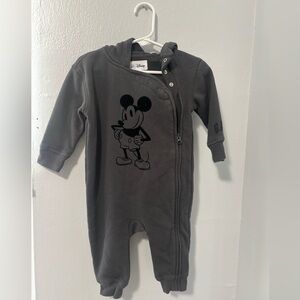 Mickey one piece zip up.